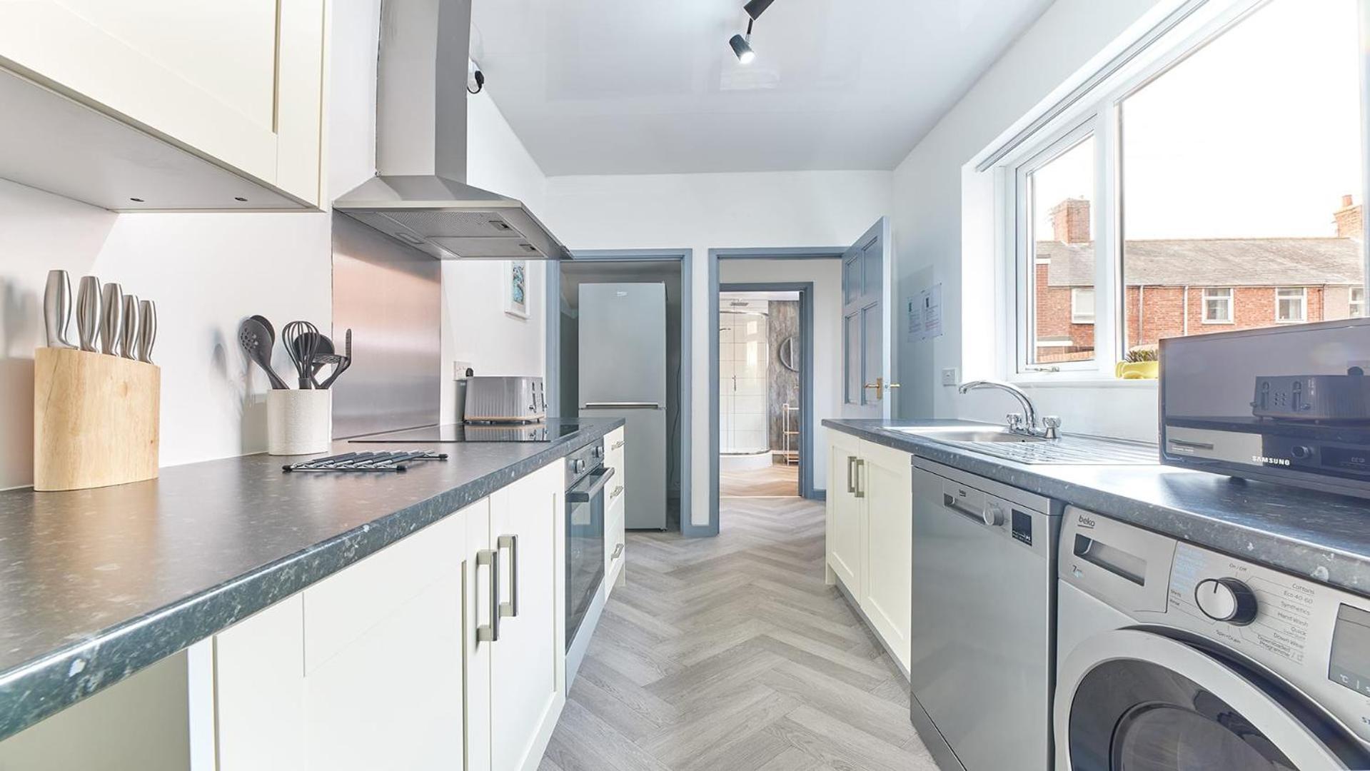 Host & Stay - Millbank Crescent Apartments Bedlington Zimmer foto